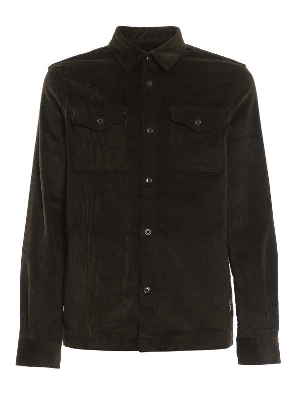 mens barbour cord shirt