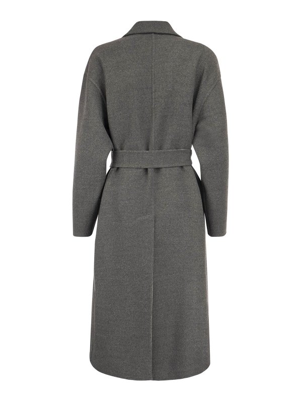 Long coats Brunello Cucinelli - Wool coat - MQ4219688C100 | iKRIX.com