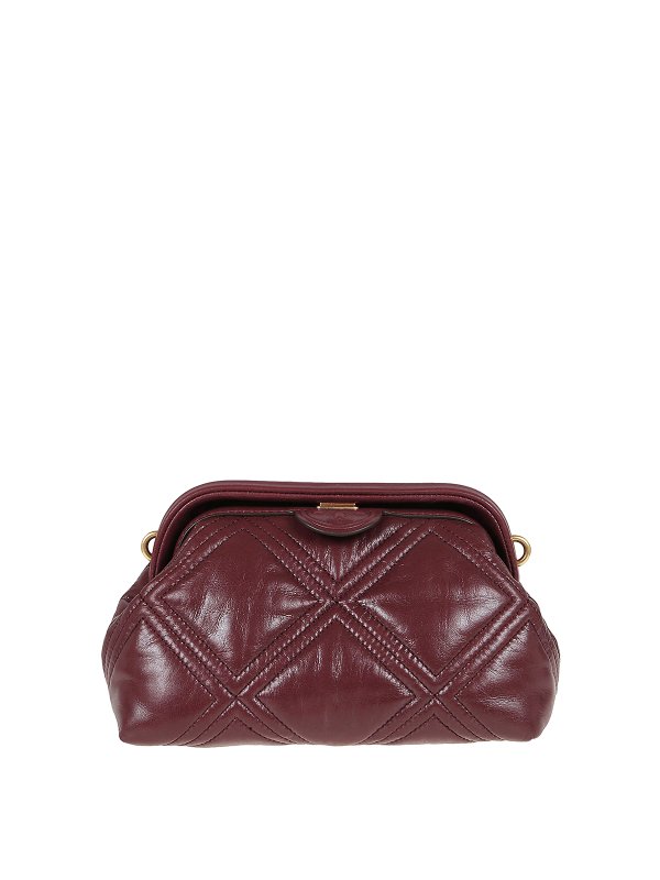 tory burch soft fleming small black