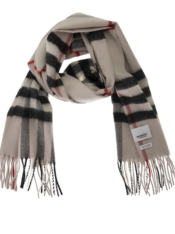 Scarves Burberry - The classic check cashmere scarf - 8015533 