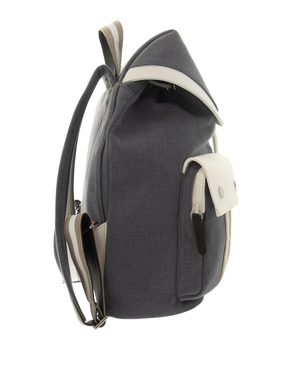 linen backpack