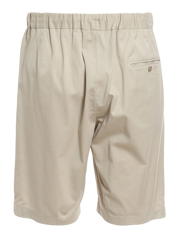 شلوارک Giorgio Armani - Cotton Bermuda pants with darts - 0SGPB00ET02EYU1KC
