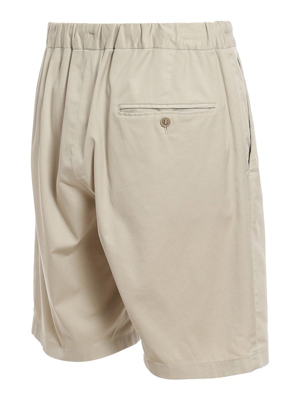 شلوارک Giorgio Armani - Cotton Bermuda pants with darts - 0SGPB00ET02EYU1KC