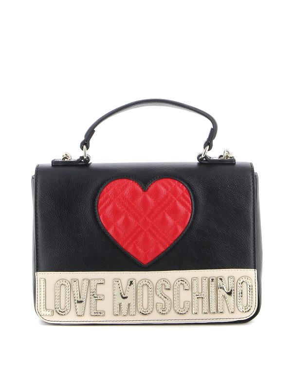 Shoulder bags Love Moschino - Quilted heart bag - JC4023PP1ELD100A