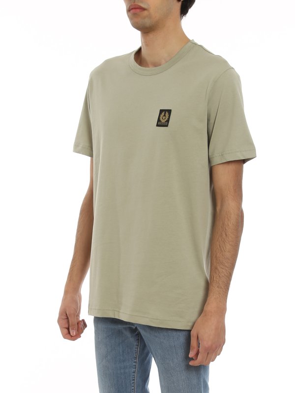 belstaff patch logo t shirt