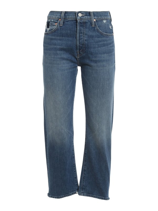 Boyfriend Mother - The Ditcher Crop jeans - 1448259ABCD | iKRIX.com