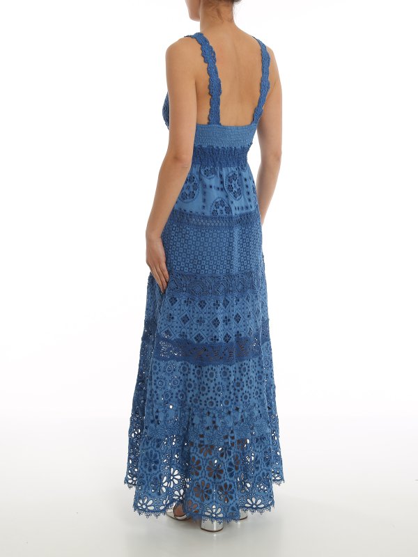 Maxi dresses Temptation Positano - Casper dress - CASPERCOBALTO