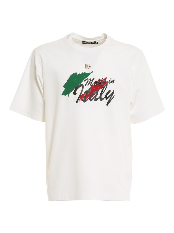 T-shirts Dolce & Gabbana - Made in Italy T-shirt - G8NV2ZG7B8CHA3PR