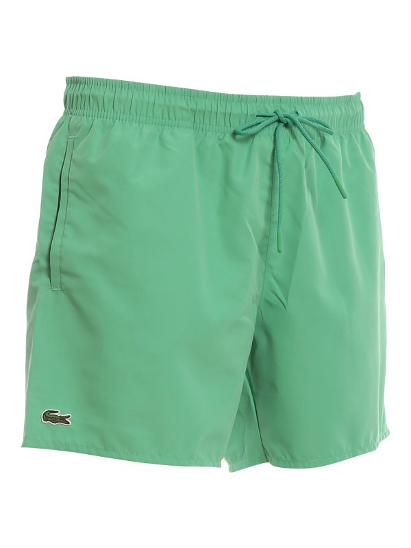 turquoise lacoste shorts