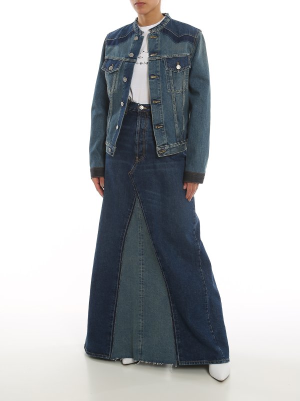 لی Maison Margiela - Denim crew neck 