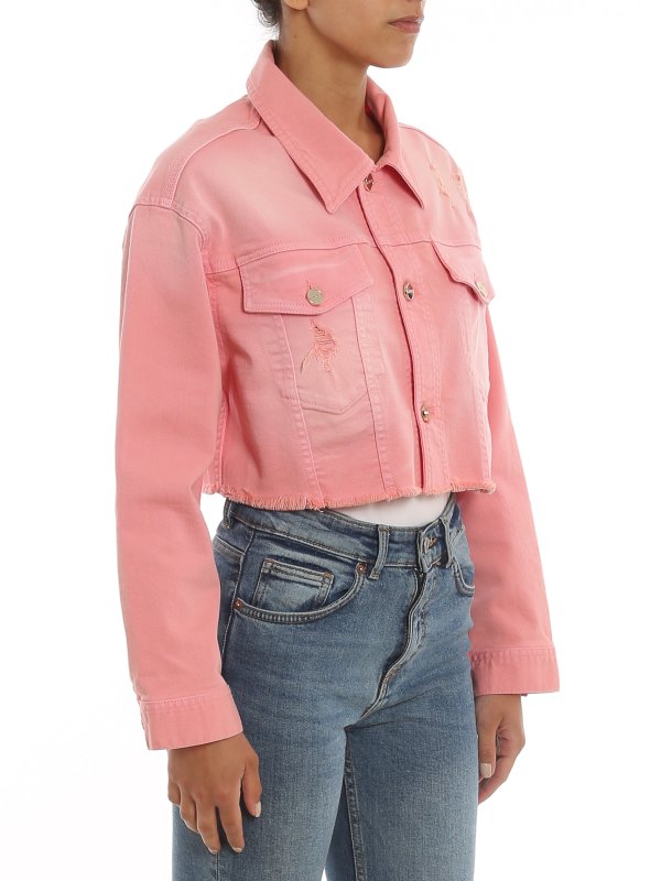 لی Blugirl - Cropped denim jacket 