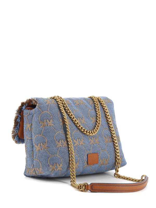 pinko denim bag