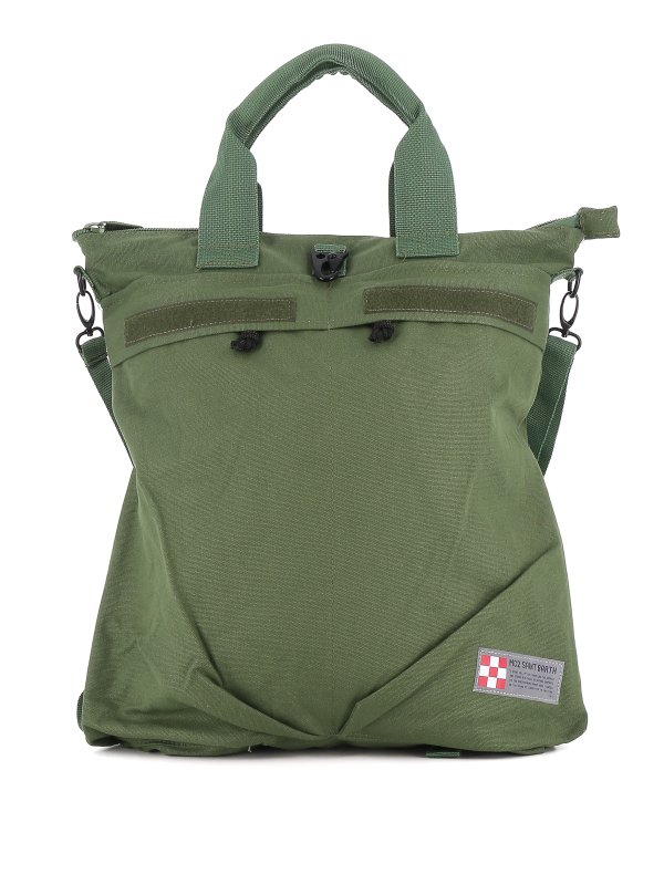 Backpacks Mc2 Saint Barth - Tech fabric backpack - HELMUT52MILITARY