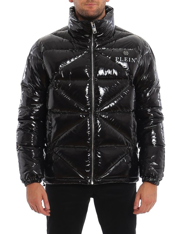 Padded jackets Philipp Plein - Quilted puffer jacket - MRB2028PNY002N02