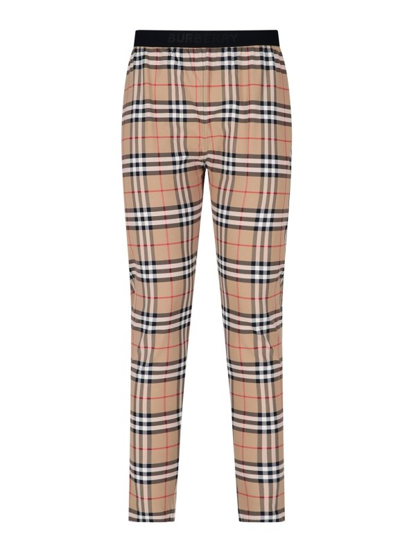 Leggings Burberry - Tartan patterned leggings - 8049478 