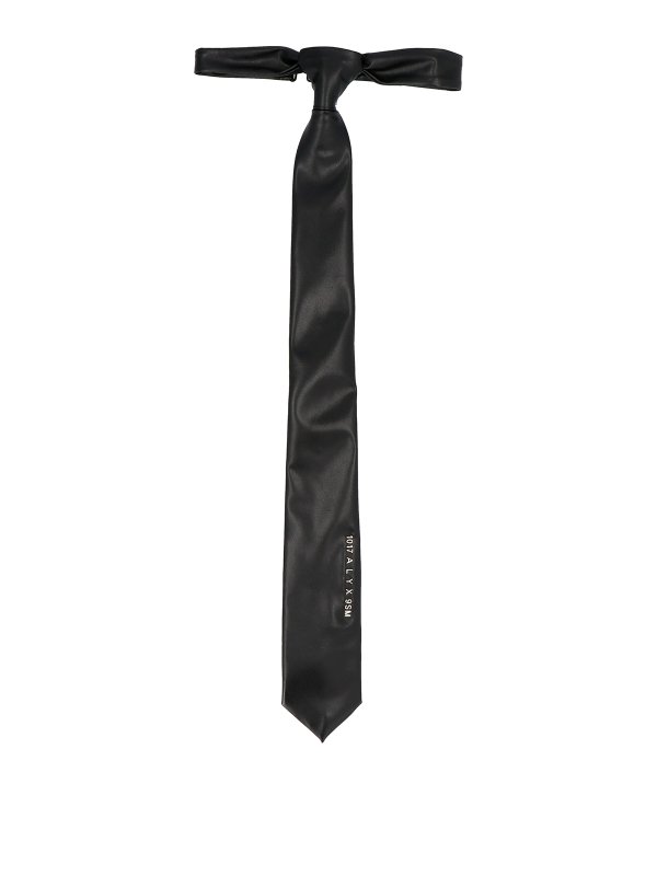 Ties & bow ties 1017 Alyx 9sm - Metallic logo tie - AAMTI0003FA07BLK0001