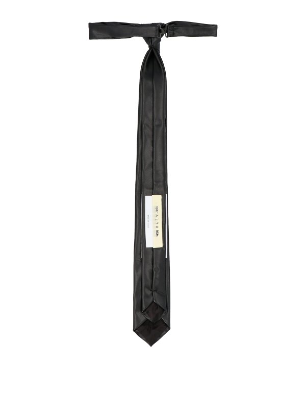 Ties & bow ties 1017 Alyx 9sm - Metallic logo tie - AAMTI0003FA07BLK0001