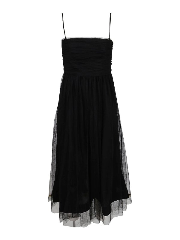 Cocktail dresses Zimmermann Tulle strapless midi dress 4828DRKALBLK