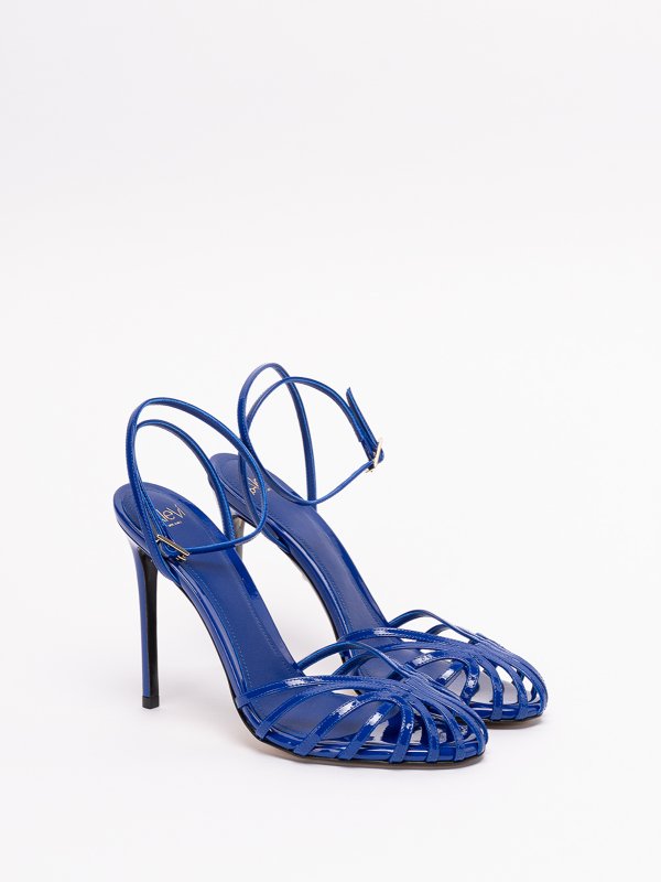 Sandals Alevì Milano - Gloria Kim Patent 120 sandals - L21SC006U0004900BLUE