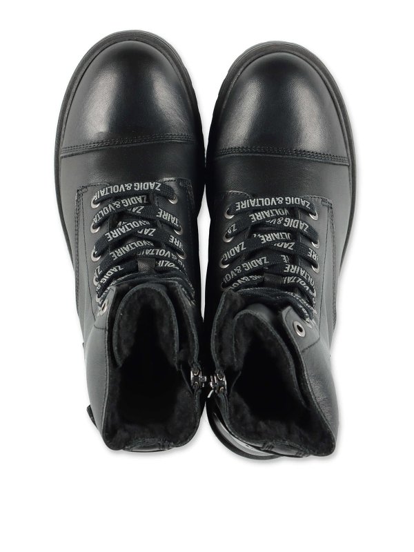 leather biker boots 