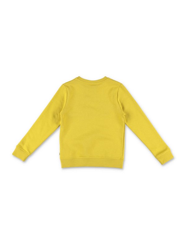 سویشرت Hugo Boss - Yellow cotton blend 