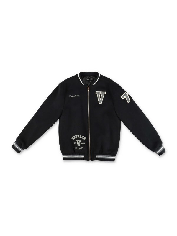 کژوال Versace - Wool blend varsity 