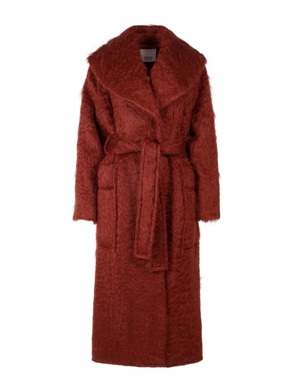 mohair trench coat