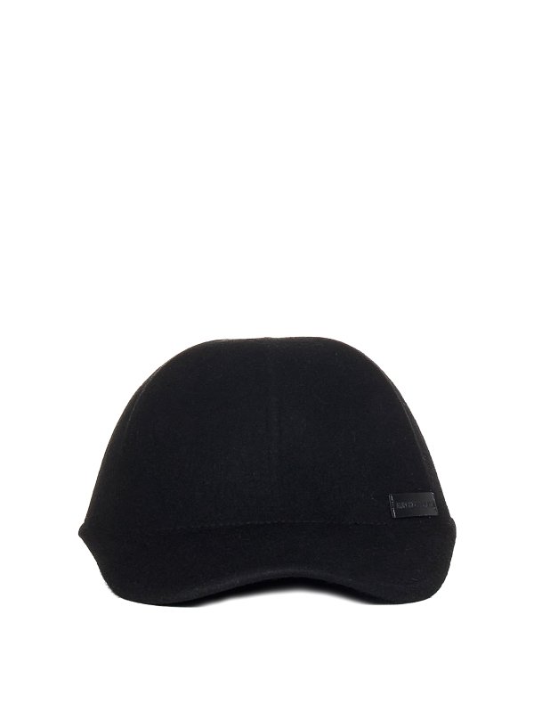 Hats & caps Emporio Armani - Wool baseball cap - 6274012F52600020
