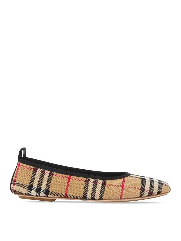 Normaal kunstmest Besmetten Flat shoes Burberry - Vintage checked ballerina shoes - 8053589