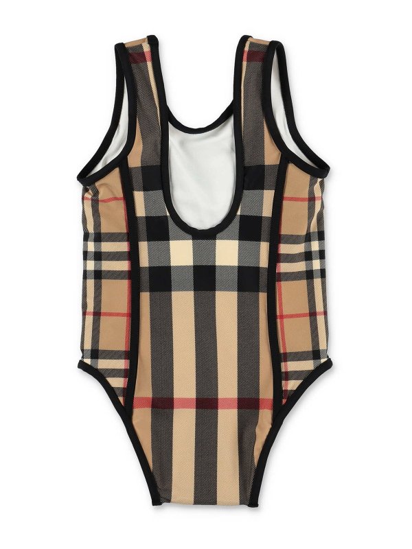 One-piece Burberry - Nigella check lycra swimsuit - 8061960A7028B