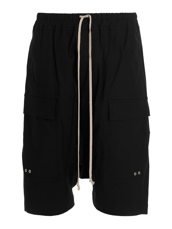 Trousers Shorts Rick Owens - Bermuda cargo pod - RU01C4389TE09