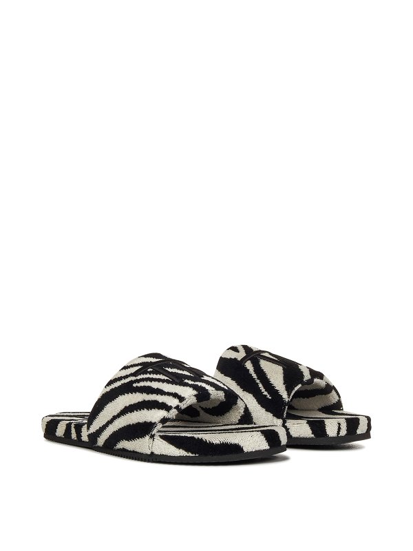 Flip flops Tom Ford - Animalier pattern sliders - J1376TJA001N3WN02