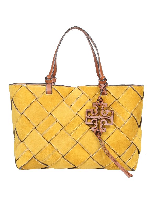 Totes bags Tory Burch - Braided suede bag with pochette - 142673325