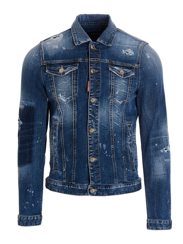 verdrievoudigen gespannen Bijproduct Denim jacket Dsquared2 - Classic jean jacket - S71AN0415S30664470