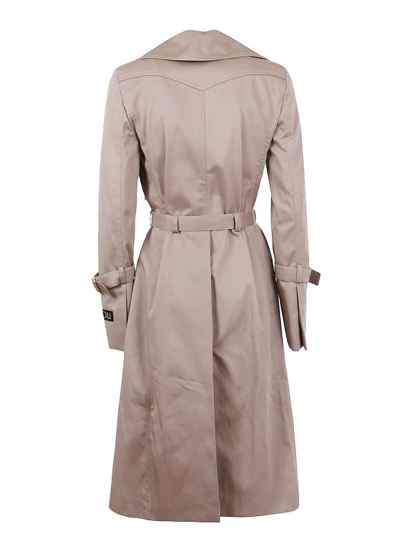 coats - Cotton trenchcoat with buttons OU0190074106P