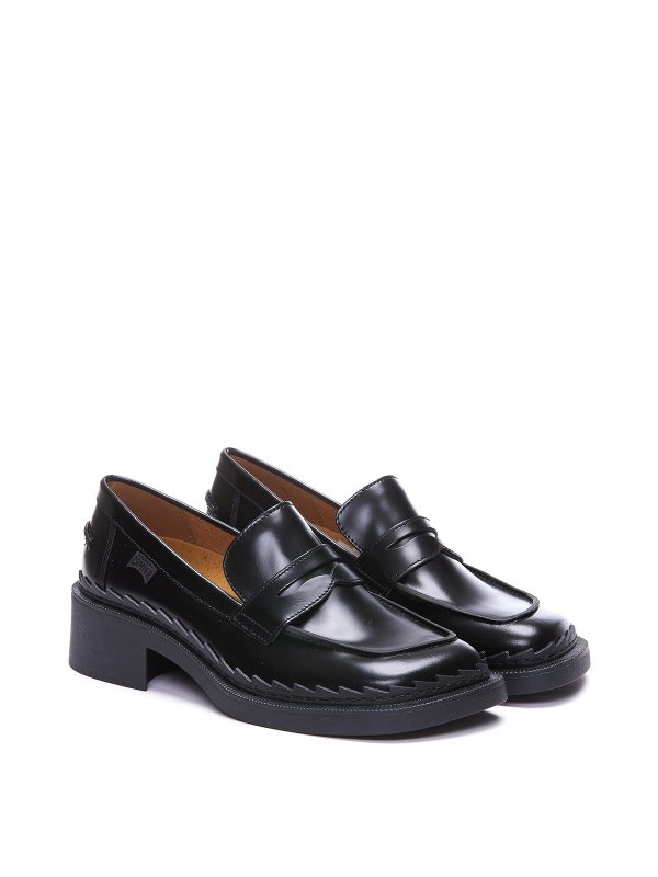 & Slippers - Leather Twins loafers - K201320TWS008