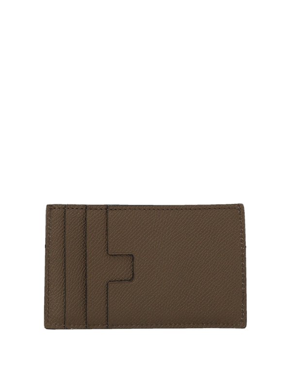 Wallets & purses Tom Ford - Logo leather wallet - YM354LCL081G1E002