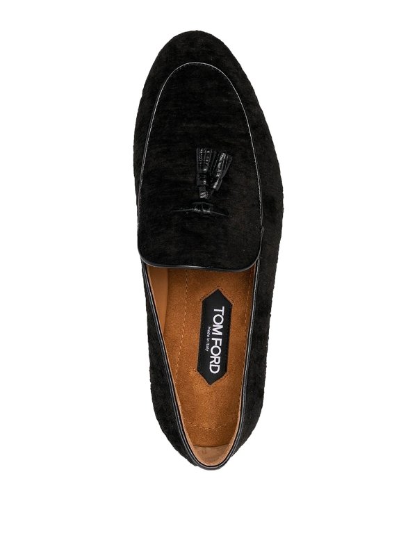 Loafers & Slippers Tom Ford - Velvet loafers - J1416TVE009N1N001