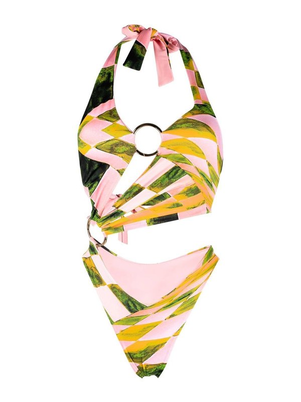 One-piece Louisa Ballou - Halter neck swimsuit - 1171081000 | iKRIX.com