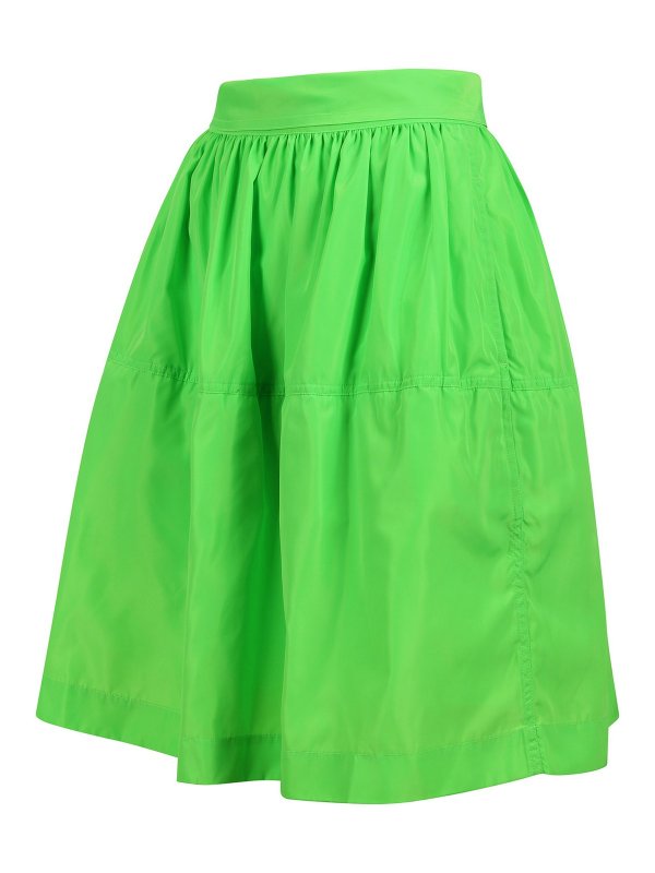 Vergevingsgezind flexibel Paar Mini skirts Essentiel Antwerp - Bali short skirt - BALIGATHEREDGF26GREEN