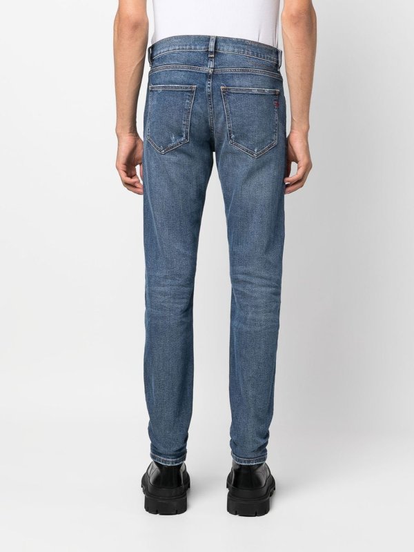 Straight jeans Diesel - d-strukt slim-fit jeans -