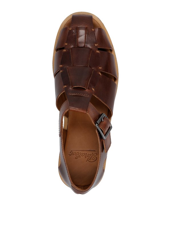 Sandals Paraboot - pacific sandals - 123317MARRON | Shop online at