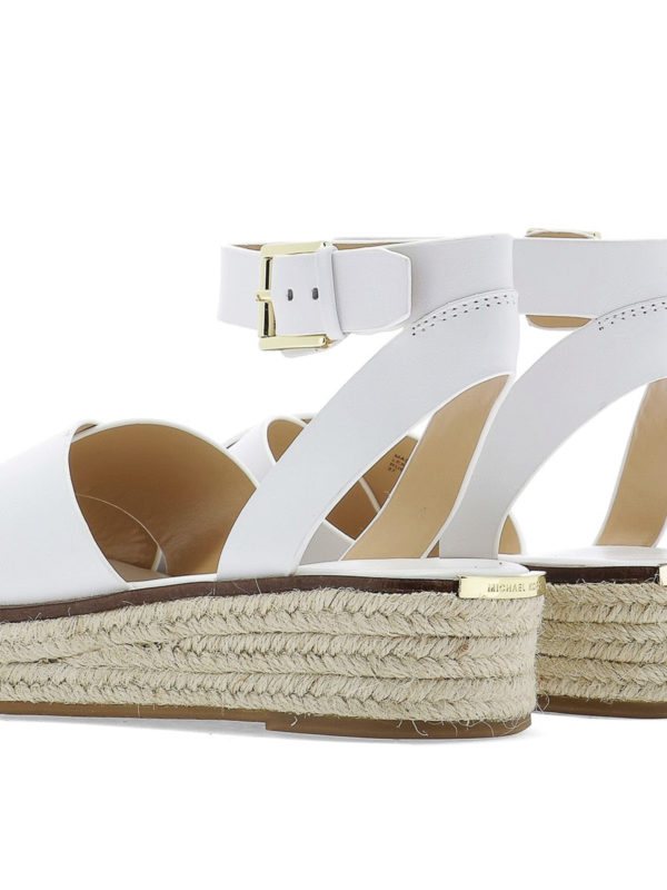 Sandals Michael Kors - Abbott white sandals - 40S9ABFA1L085 