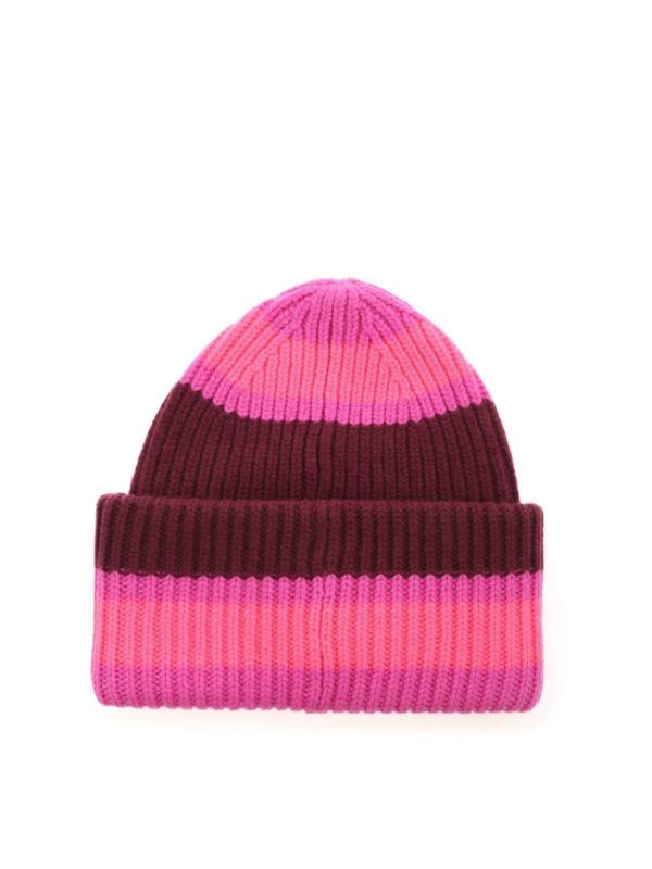 کلاه Acne Studios - Striped beanie in 