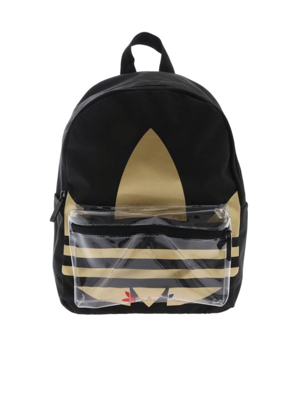adidas originals trefoil backpack in black