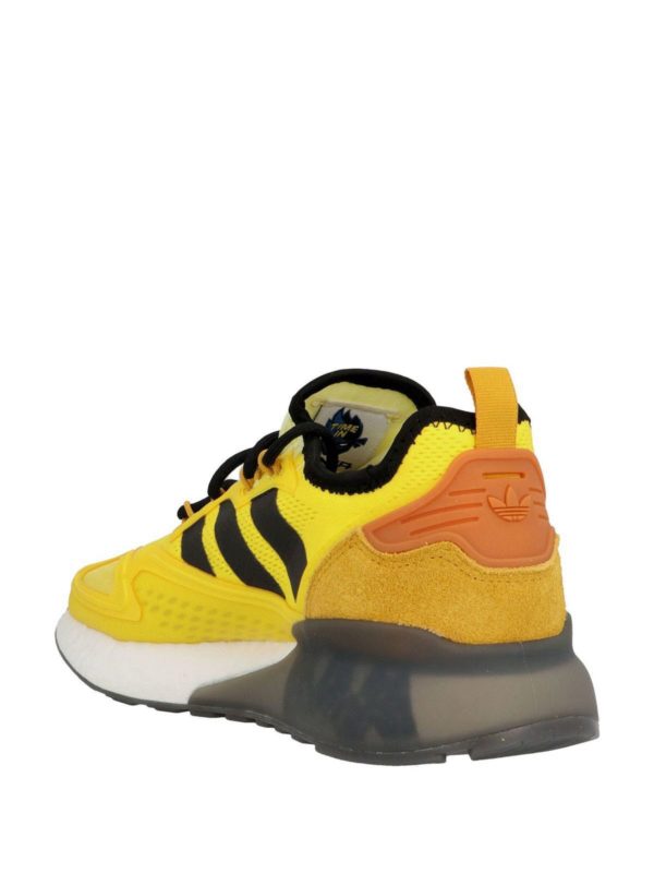 yellow adidas originals trainers