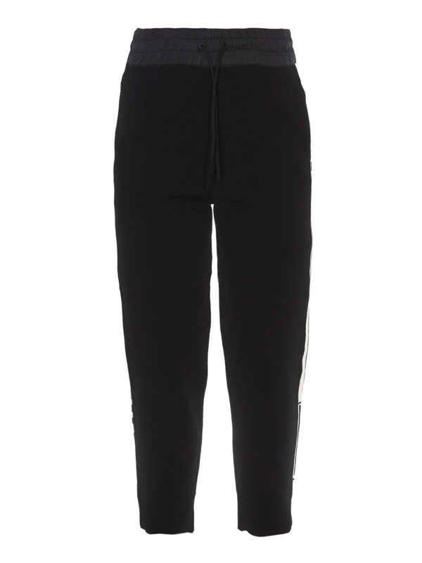 black jogger bottoms