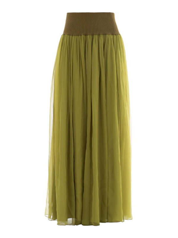 بلند Alberta Ferretti - Silk layered 