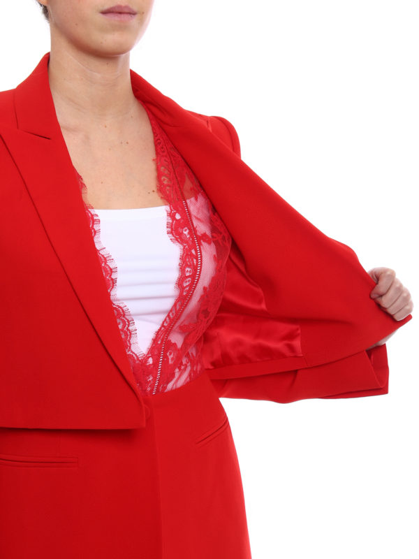 alexander mcqueen red jacket