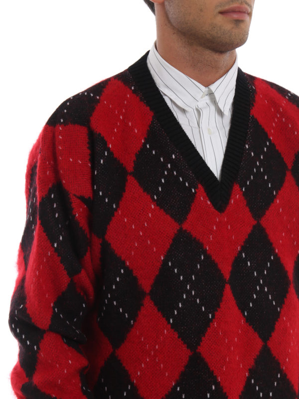 low cut back sweater